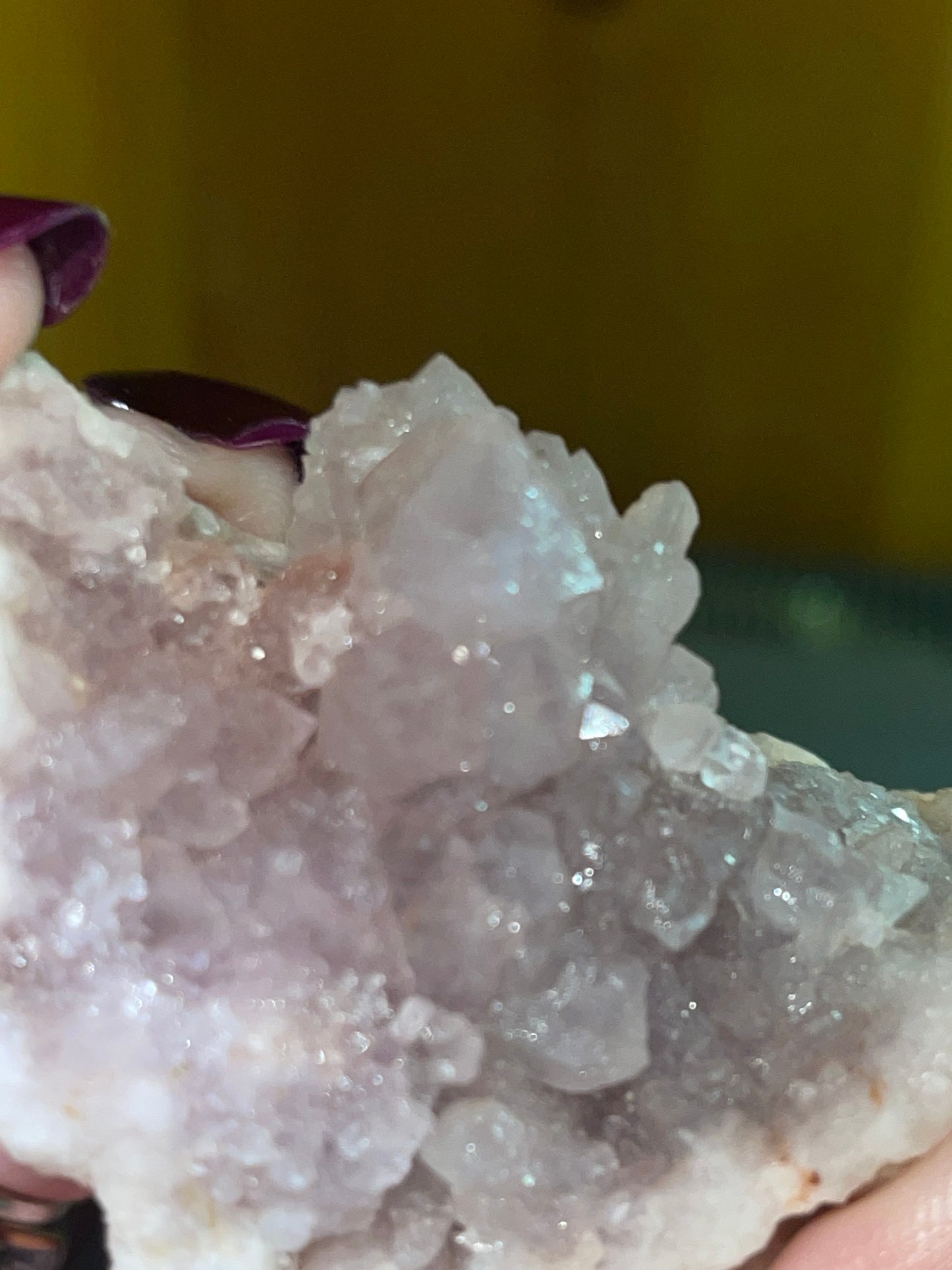 Pink Amethyst Cluster