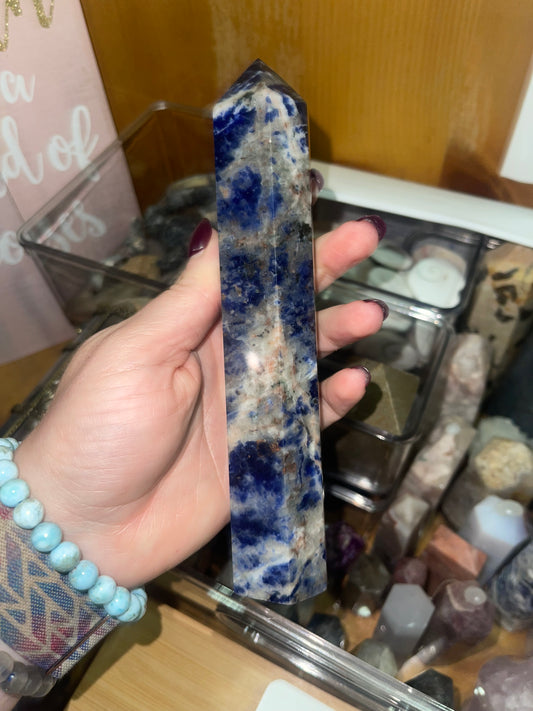 Sunset Sodalite Tower