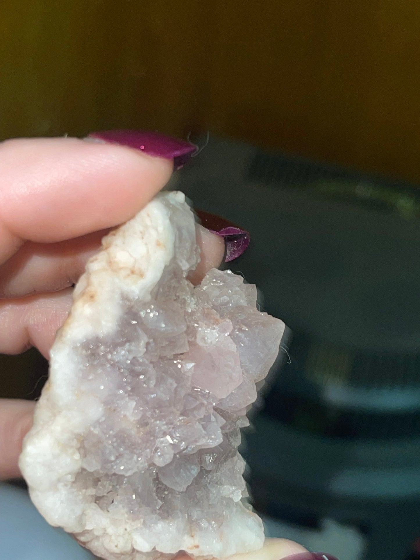 Pink Amethyst Cluster